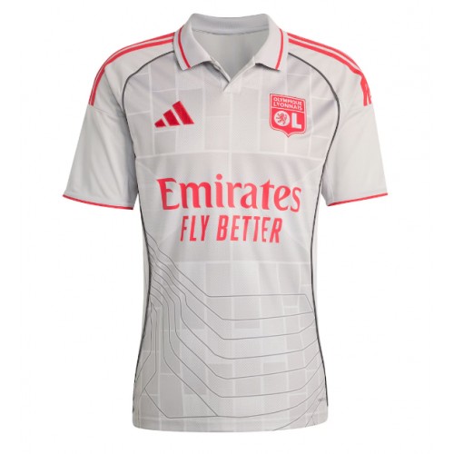 Dres Olympique Lyonnais Rezervni 2025-26 Kratak Rukav